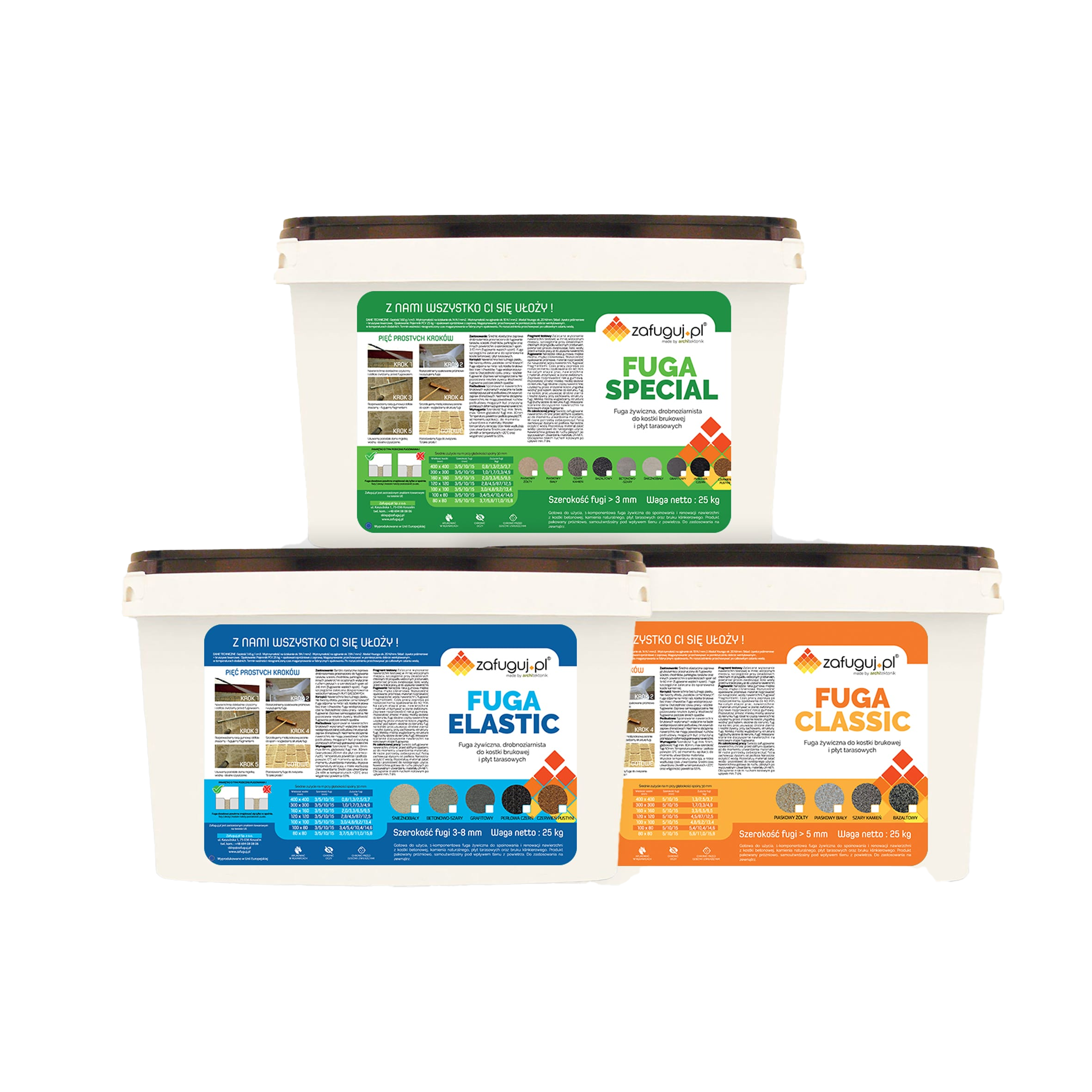 Impregnat do kostki RINAL Cubo wszystkie pojemnosci