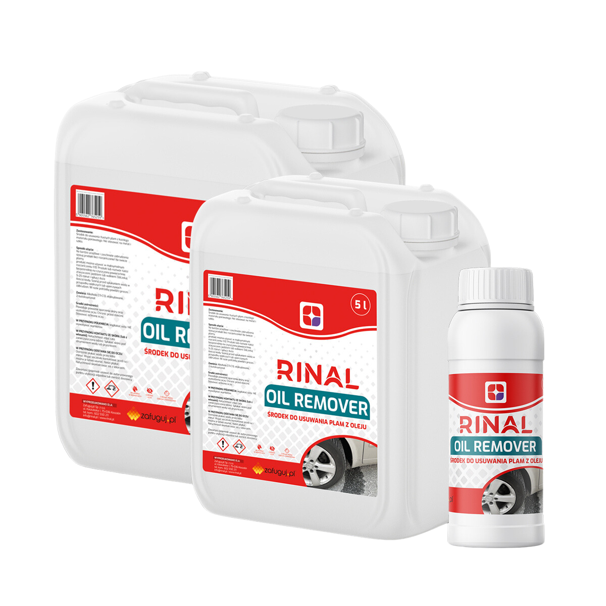 Impregnat do kostki RINAL Cubo wszystkie pojemnosci